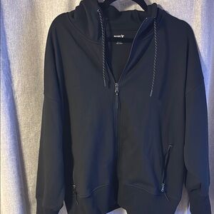 Old navy xxl black Active dynamic fleece Zip-Up Hoodie